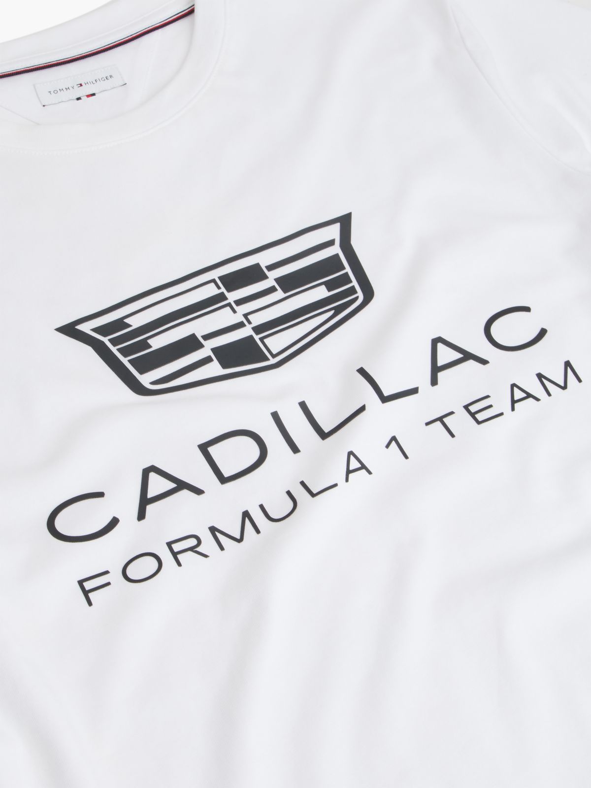 TH x Cadillac Formula 1® Team Shield Logo T-Shirt — White