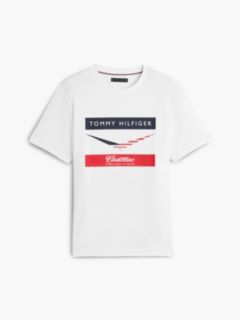 TH x Cadillac Formula 1® Team Chevron T-Shirt — White 5