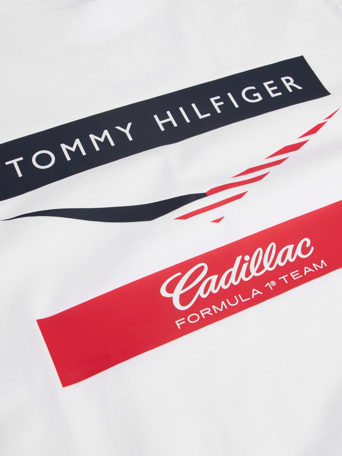 TH x Cadillac Formula 1® Team Chevron T-Shirt — White