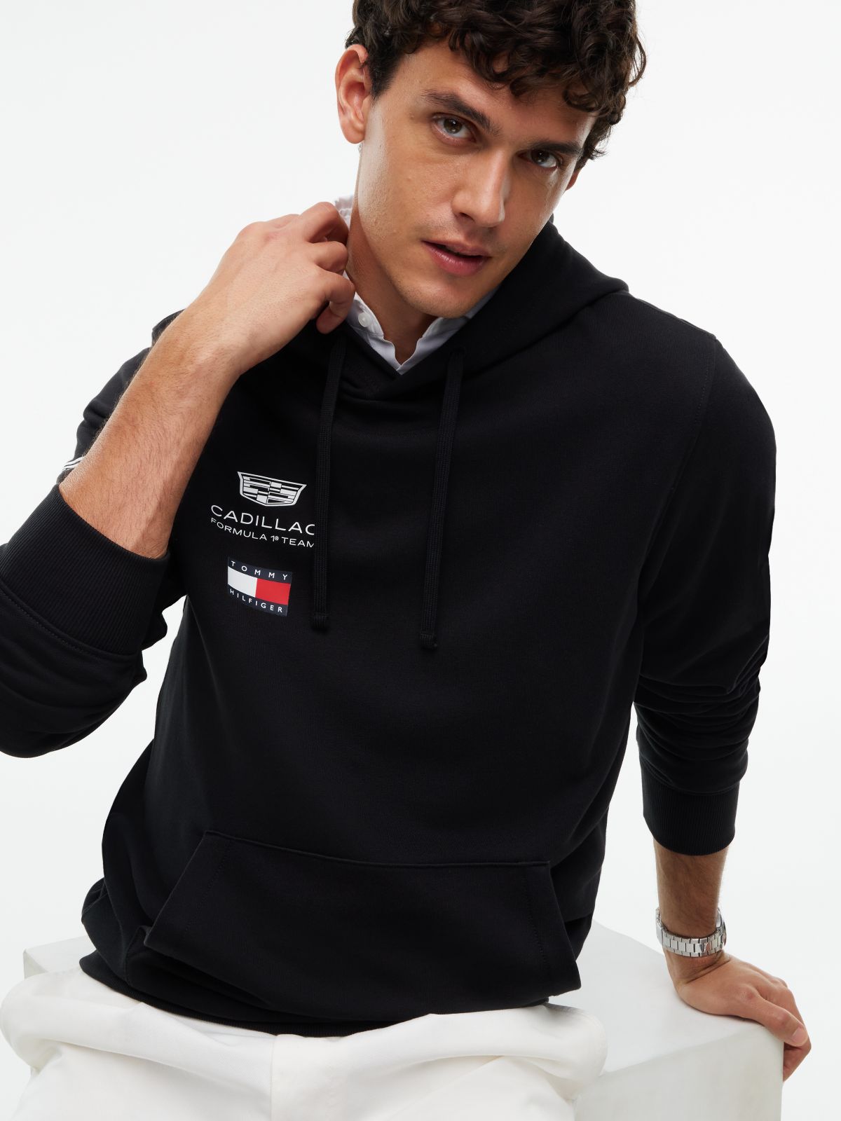 TH x Cadillac Formula 1® Team Hoody — Black