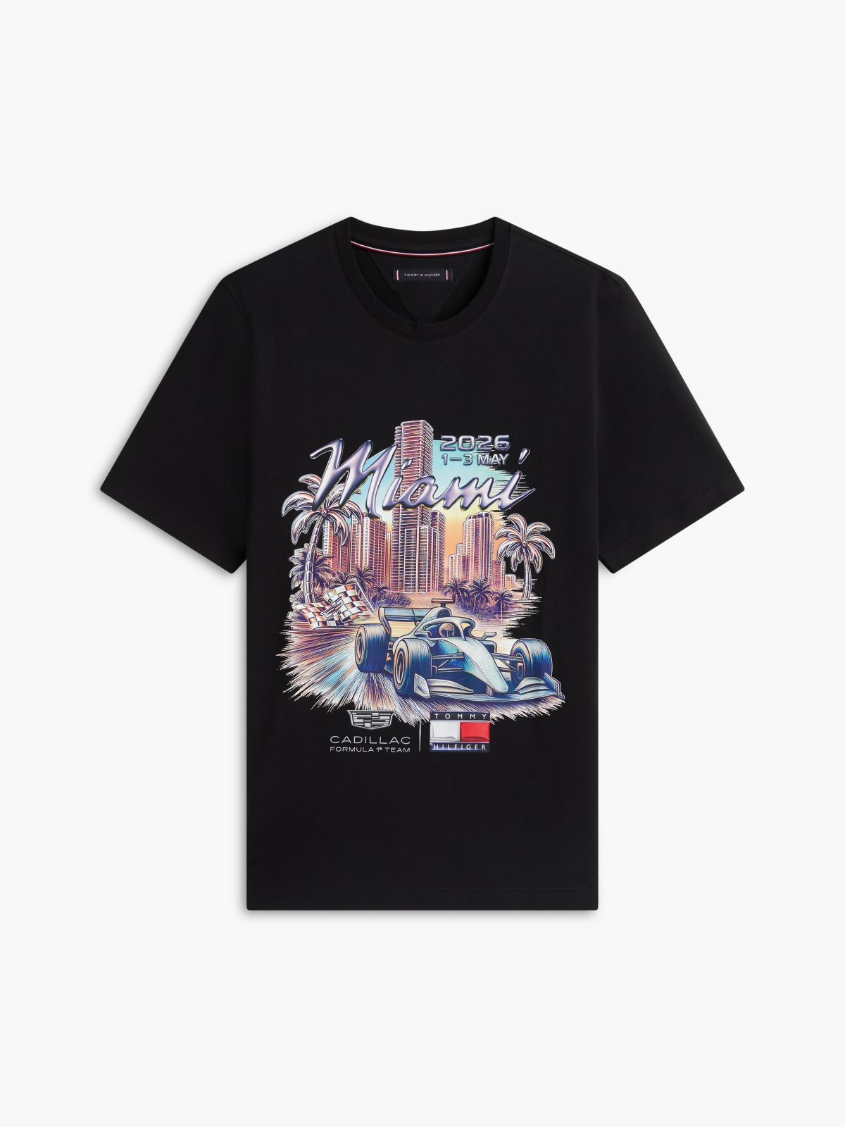 TH x Cadillac Formula 1® Team Miami T-Shirt — Black