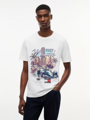 white th x cadillac formula 1® team miami t-shirt for adults gender inclusive tommy hilfiger