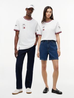 white th x cadillac formula 1® team valtteri bottas 77 t-shirt for adults gender inclusive tommy hilfiger