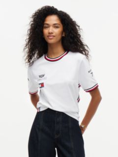TH x Cadillac Formula 1® Team Valtteri Bottas 77 T-Shirt — White 2
