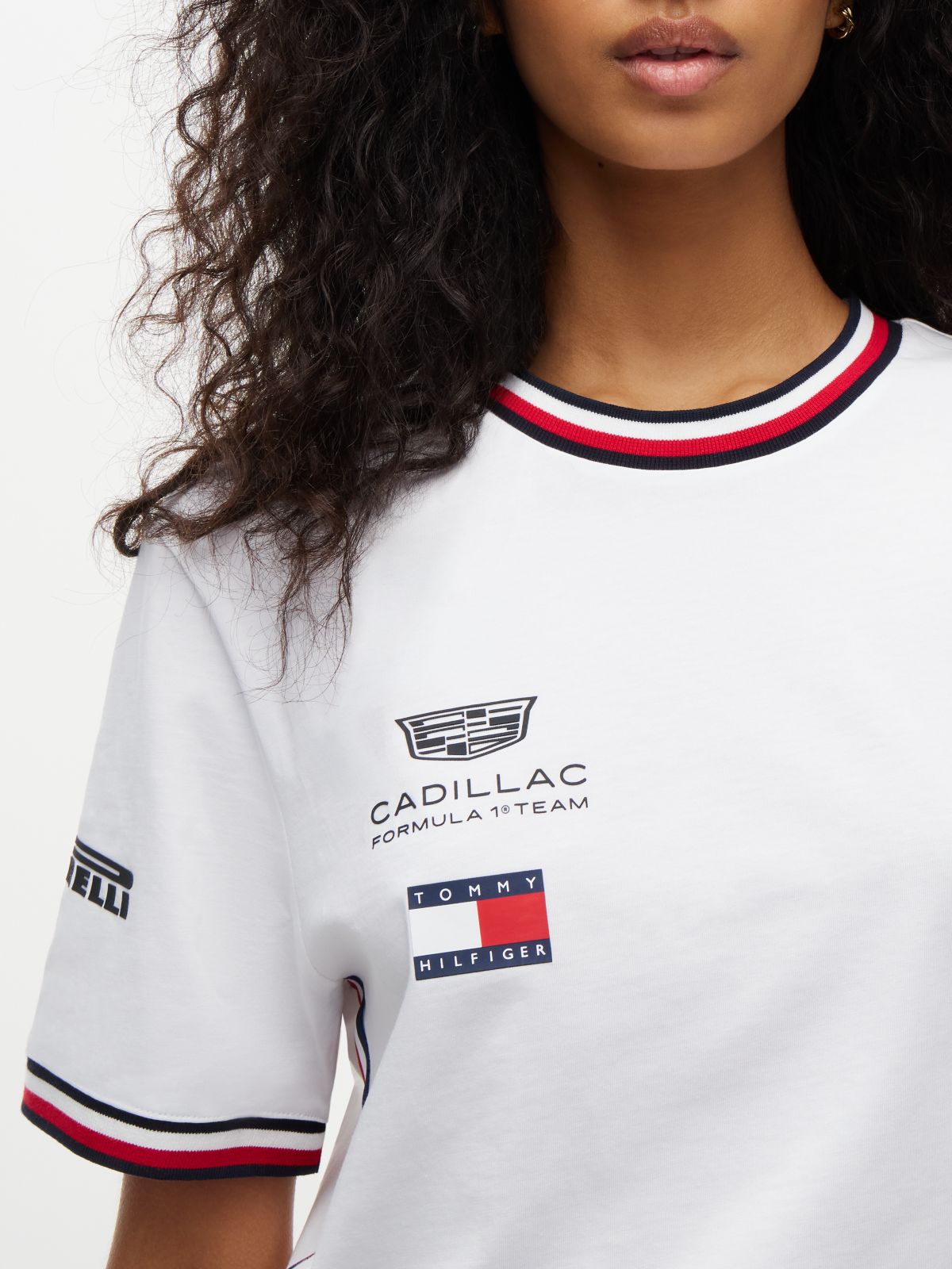 TH x Cadillac Formula 1® Team Valtteri Bottas 77 T-Shirt — White