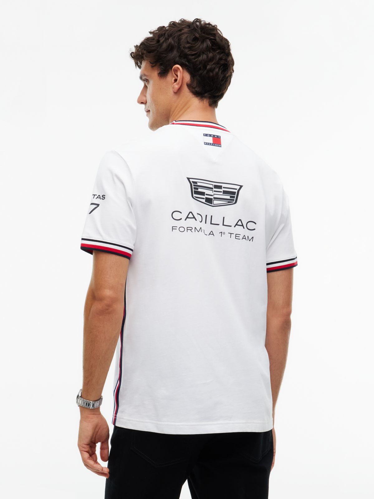 TH x Cadillac Formula 1® Team Valtteri Bottas 77 T-Shirt — White