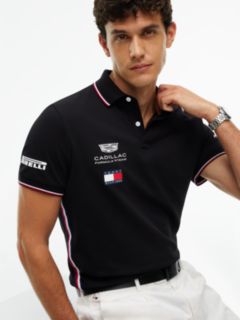 TH x Cadillac Formula 1® Team Sergio Pérez 11 Polo Shirt — Black 5