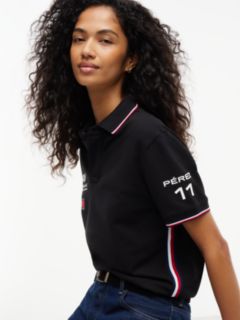 TH x Cadillac Formula 1® Team Sergio Pérez 11 Polo Shirt — Black 6
