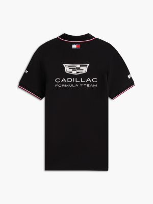 polo th x cadillac formula 1® team pérez 11 noir pour adultes genre inclusif tommy hilfiger