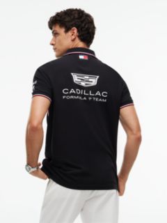 TH x Cadillac Formula 1® Team Sergio Pérez 11 Polo Shirt — Black 8