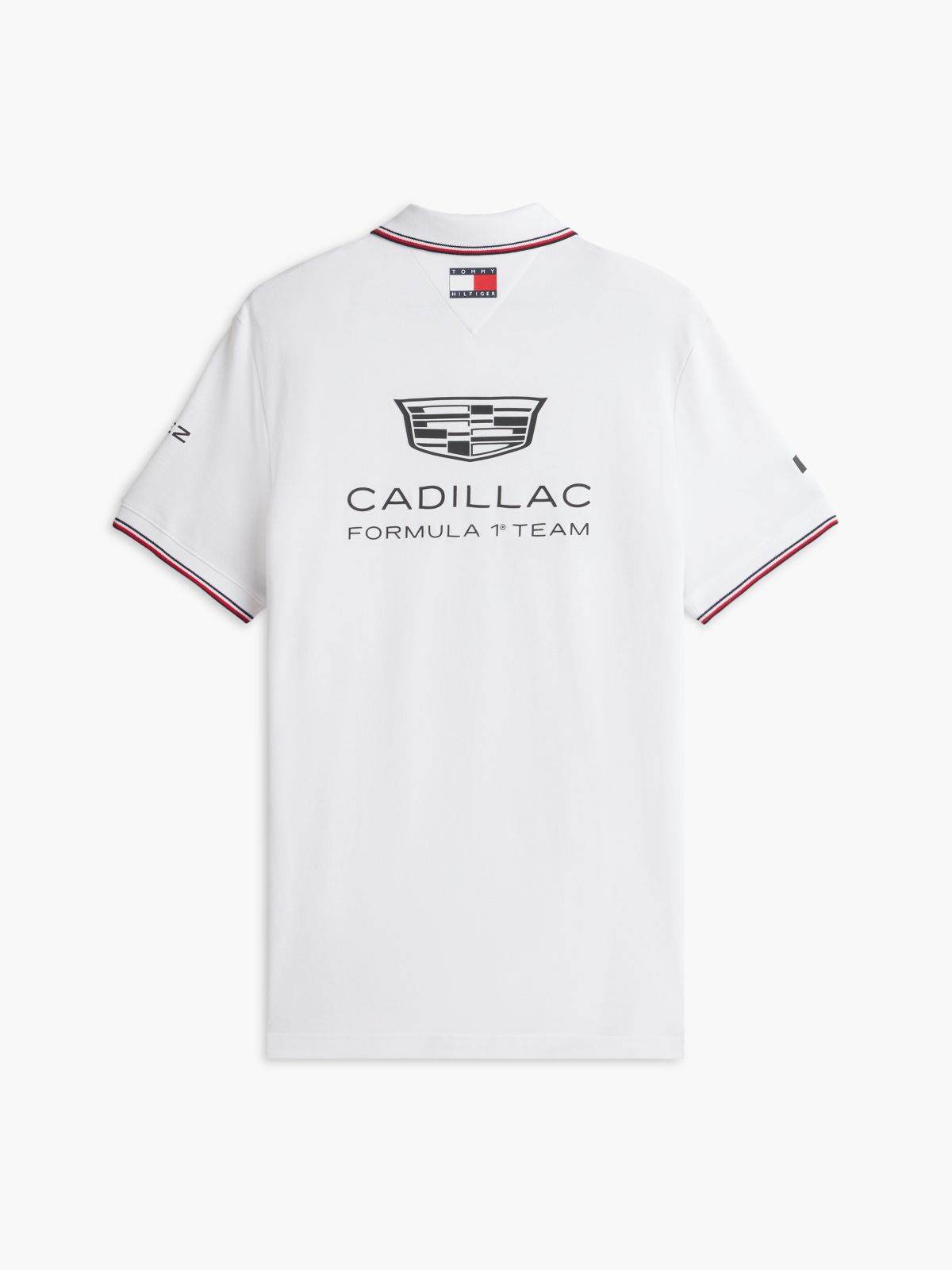 TH x Cadillac Formula 1® Team Sergio Pérez 11 Polo Shirt — White