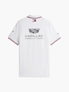 TH x Cadillac Formula 1® Team Sergio Pérez 11 Polo Shirt — White 11