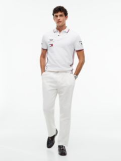 TH x Cadillac Formula 1® Team Sergio Pérez 11 Polo Shirt — White 3