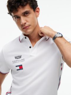 TH x Cadillac Formula 1® Team Sergio Pérez 11 Polo Shirt — White 5