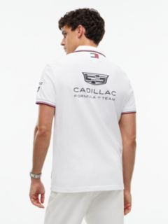 TH x Cadillac Formula 1® Team Sergio Pérez 11 Polo Shirt — White 8