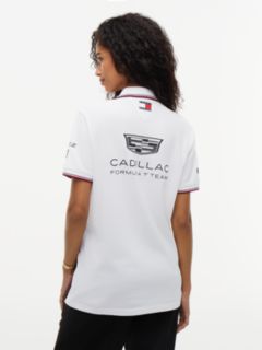 TH x Cadillac Formula 1® Team Sergio Pérez 11 Polo Shirt — White 9