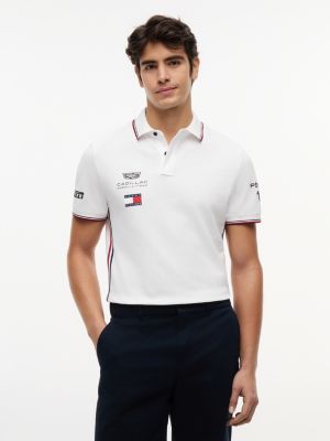 polo th x cadillac formula 1® team pérez 11 white pour adultes genre inclusif tommy hilfiger