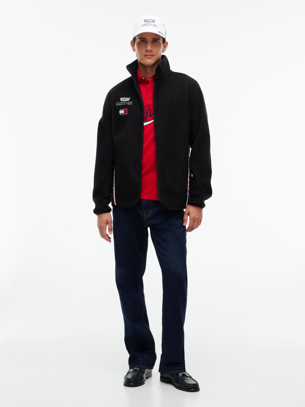 TH x Cadillac Formula 1® Team Fleece Jacket — Black