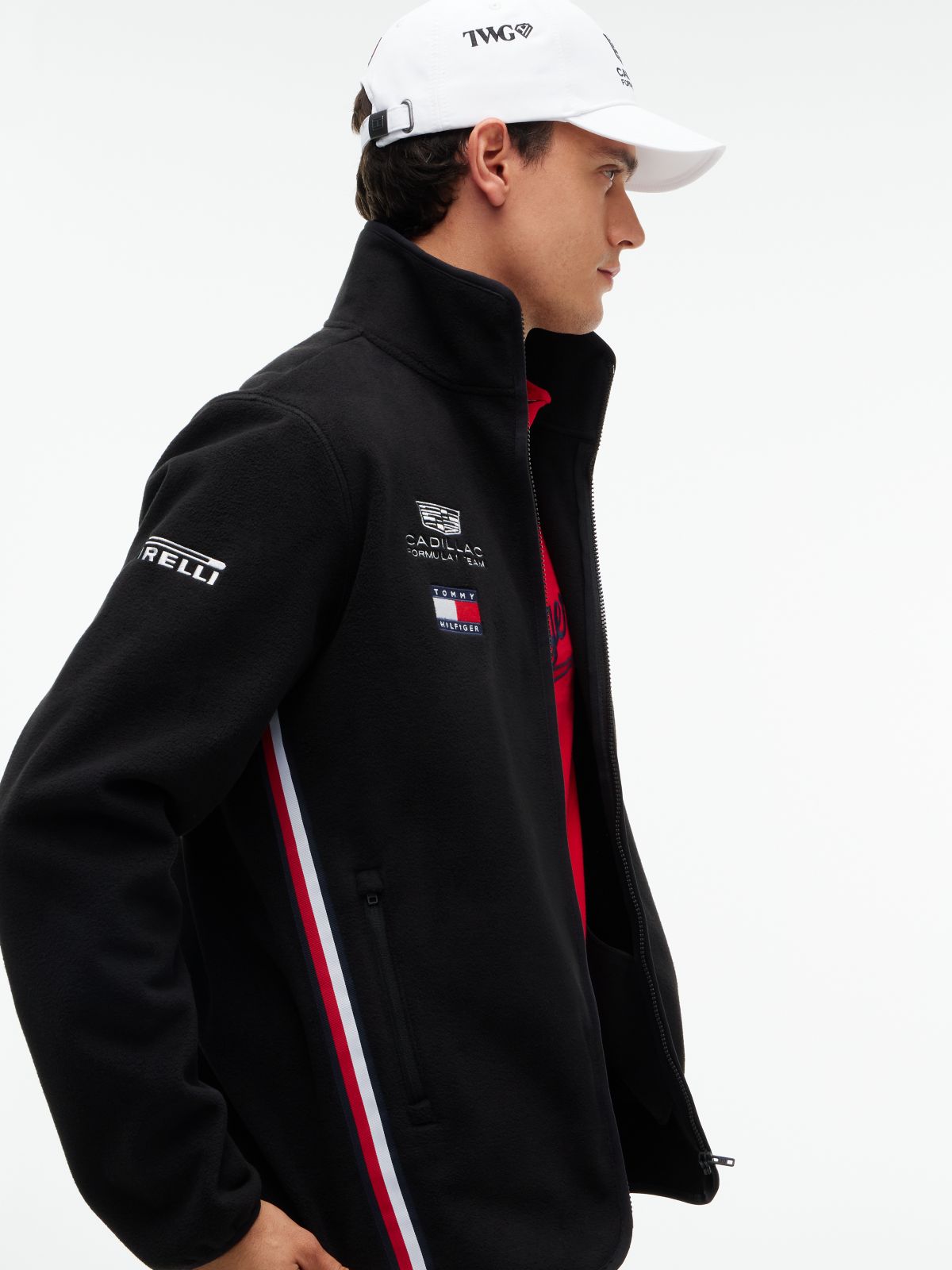 TH x Cadillac Formula 1® Team Fleece Jacket — Black