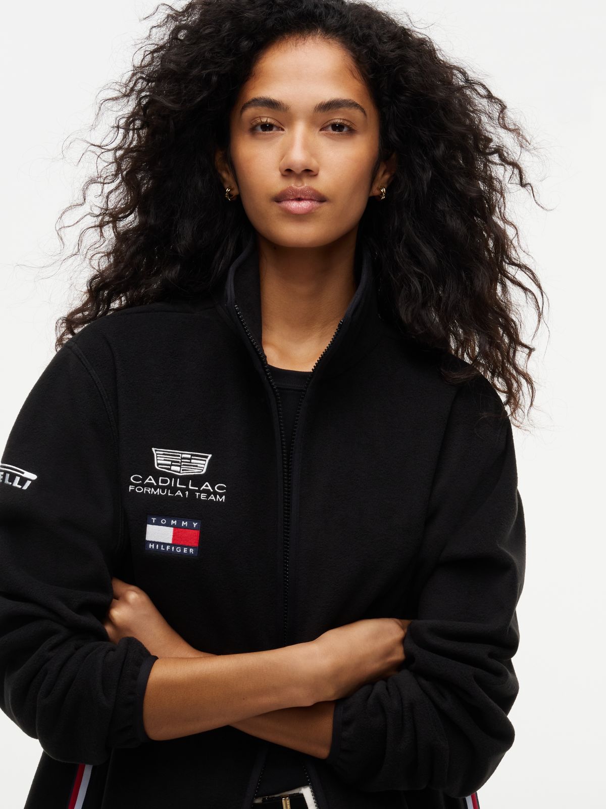 TH x Cadillac Formula 1® Team Fleece Jacket — Black