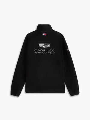 chaqueta de tejido polar th x cadillac formula 1® team negro de diseño inclusivo para adultos tommy hilfiger