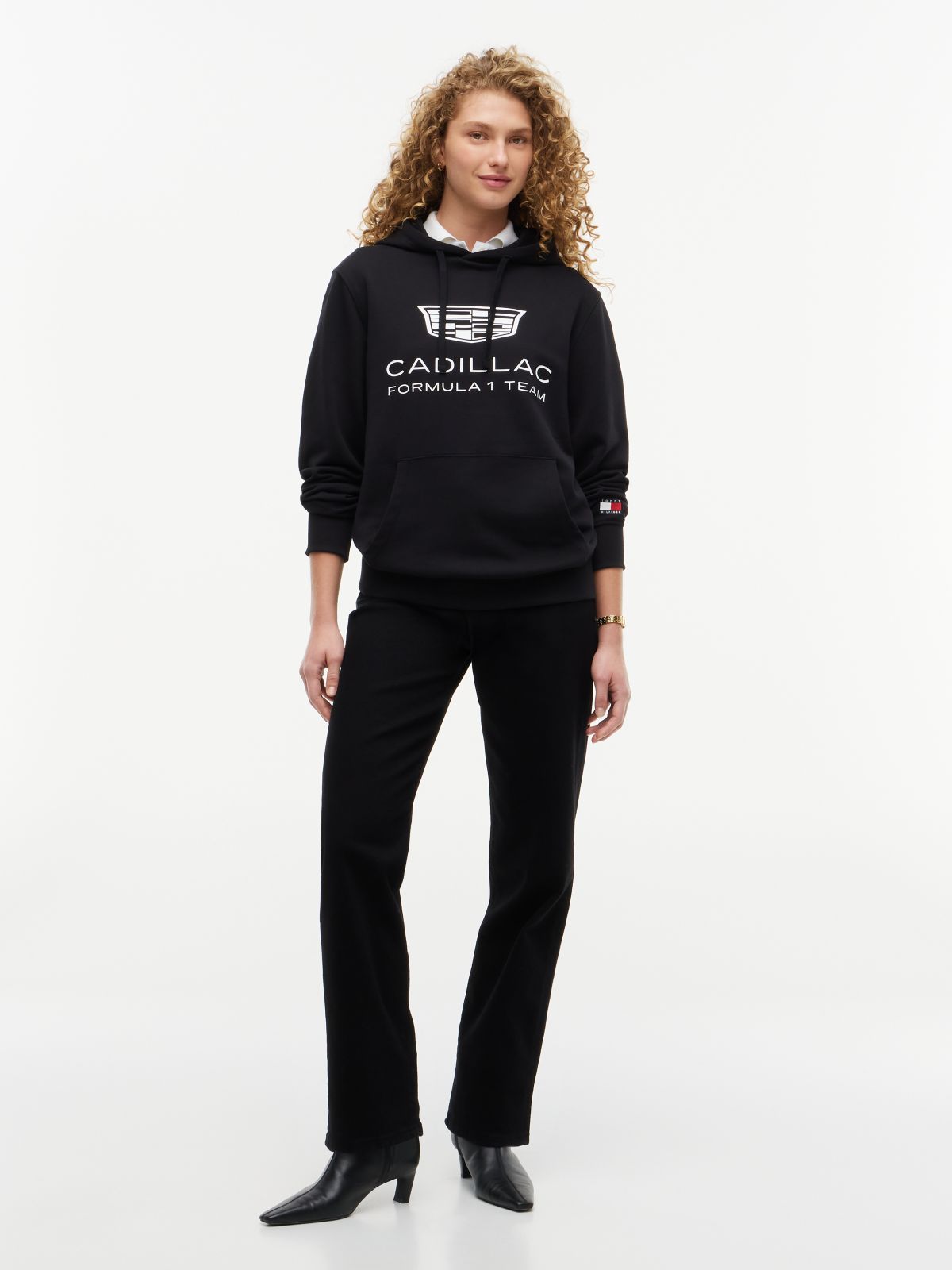 TH x Cadillac Formula 1® Team Shield Logo Hoody — Black
