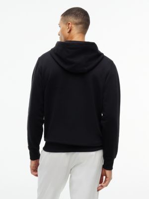 black th x cadillac formula 1® team shield logo hoody for adults gender inclusive tommy hilfiger