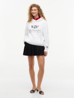 TH x Cadillac Formula 1® Team Shield Logo Hoody — White 4