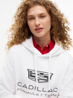 TH x Cadillac Formula 1® Team Shield Logo Hoody — White 6