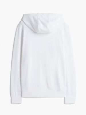 sweat à capuche th x cadillac formula 1® team blanc pour adultes genre inclusif tommy hilfiger