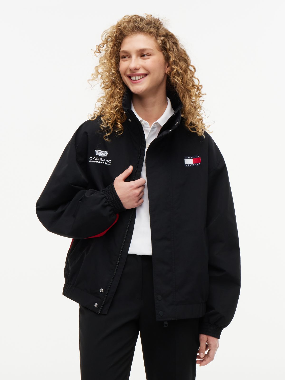 TH x Cadillac Formula 1® Team Logo Jacket — Black