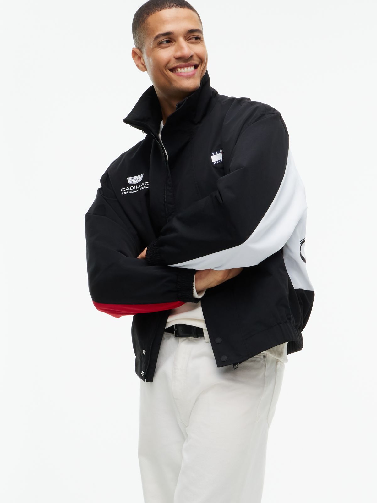 TH x Cadillac Formula 1® Team Logo Jacket — Black