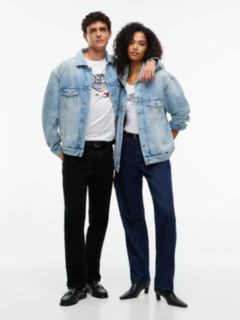 TH x Cadillac Formula 1® Team Denim Trucker Jacket — Blue 11