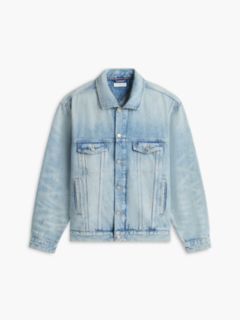 TH x Cadillac Formula 1® Team Denim Trucker Jacket — Blue 12