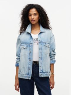 TH x Cadillac Formula 1® Team Denim Trucker Jacket — Blue 2