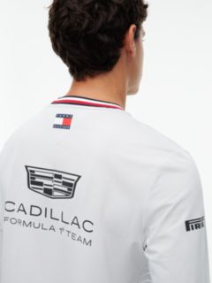 TH x Cadillac Formula 1® Team Chevron Long Sleeve T-Shirt — Grey 5