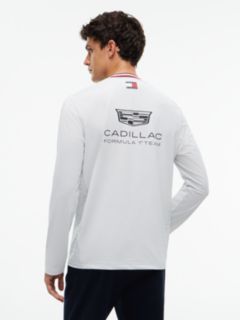 TH x Cadillac Formula 1® Team Chevron Long Sleeve T-Shirt — Grey 8