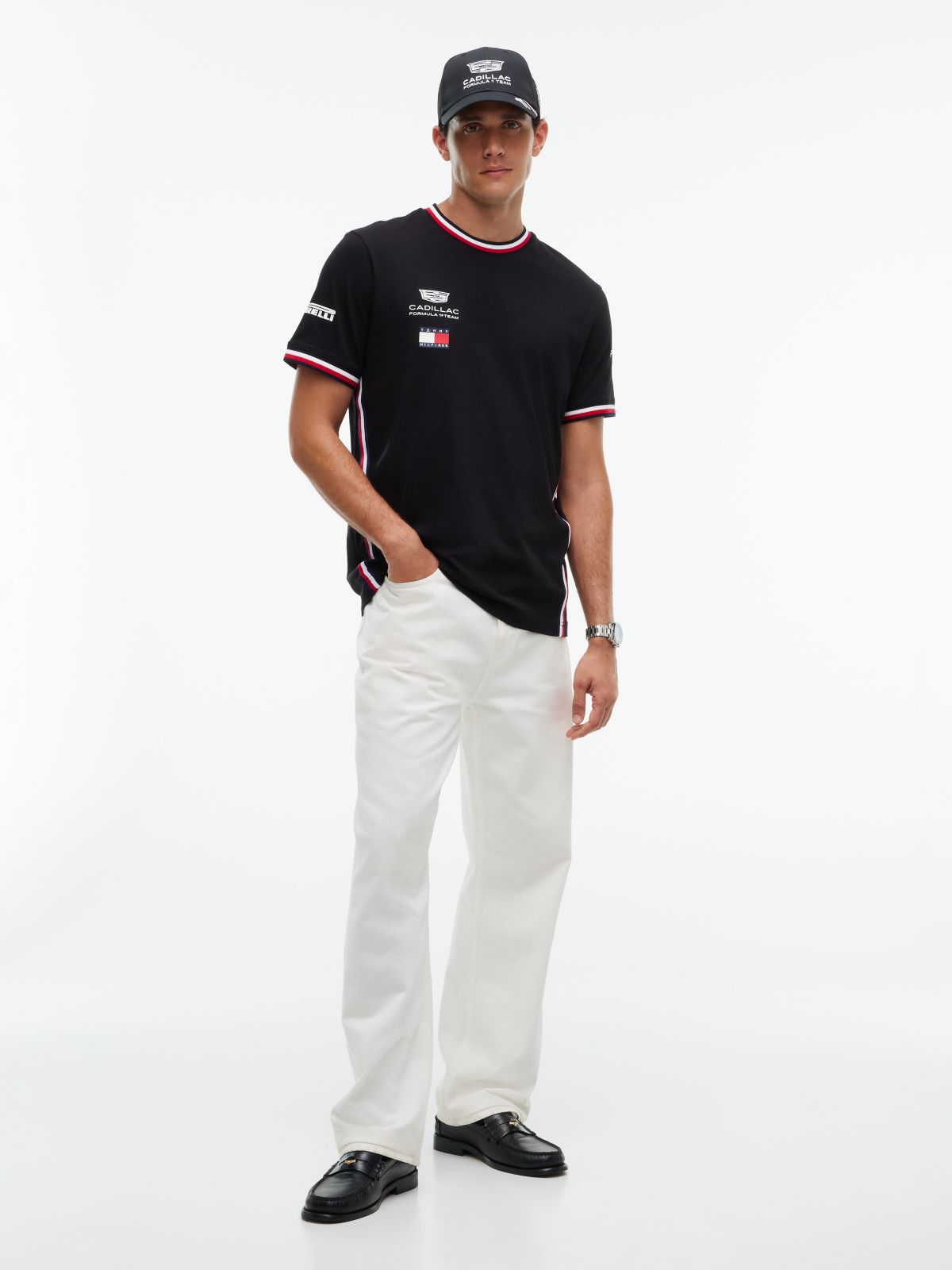 TH x Cadillac Formula 1® Team Sergio Pérez 11 T-Shirt — Black