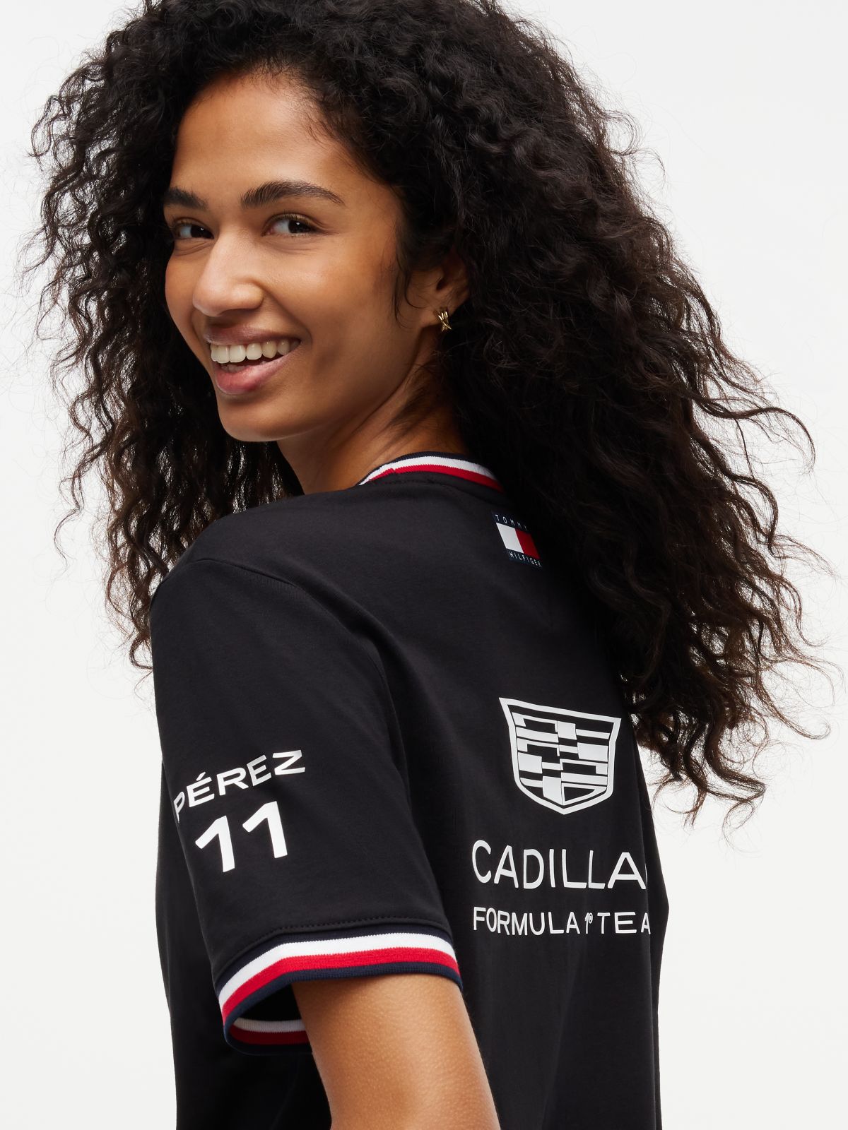 TH x Cadillac Formula 1® Team Sergio Pérez 11 T-Shirt — Black