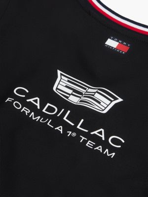black th x cadillac formula 1® team sergio pérez 11 t-shirt for adults gender inclusive tommy hilfiger