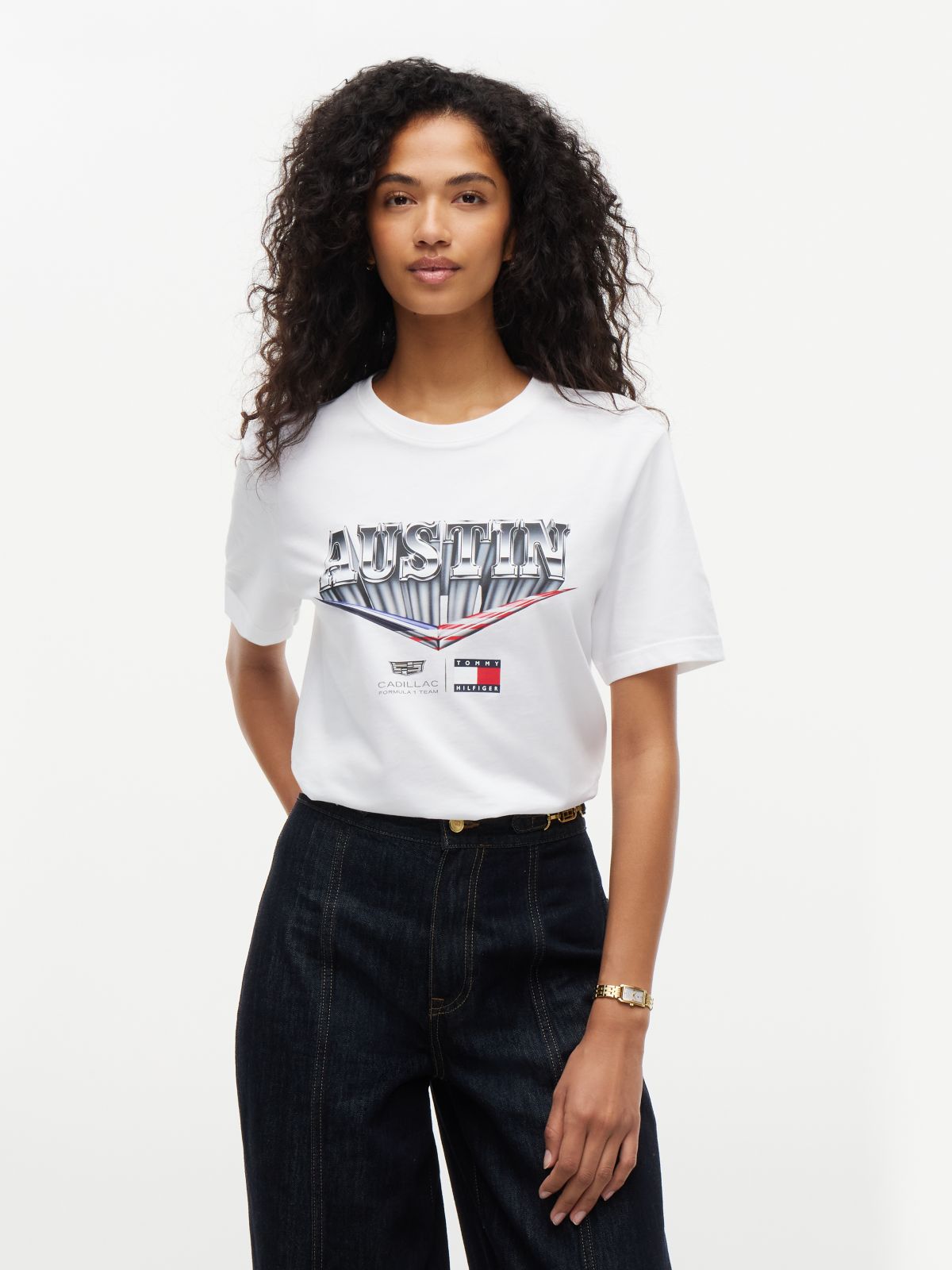 TH x Cadillac Formula 1® Team T-Shirt — White