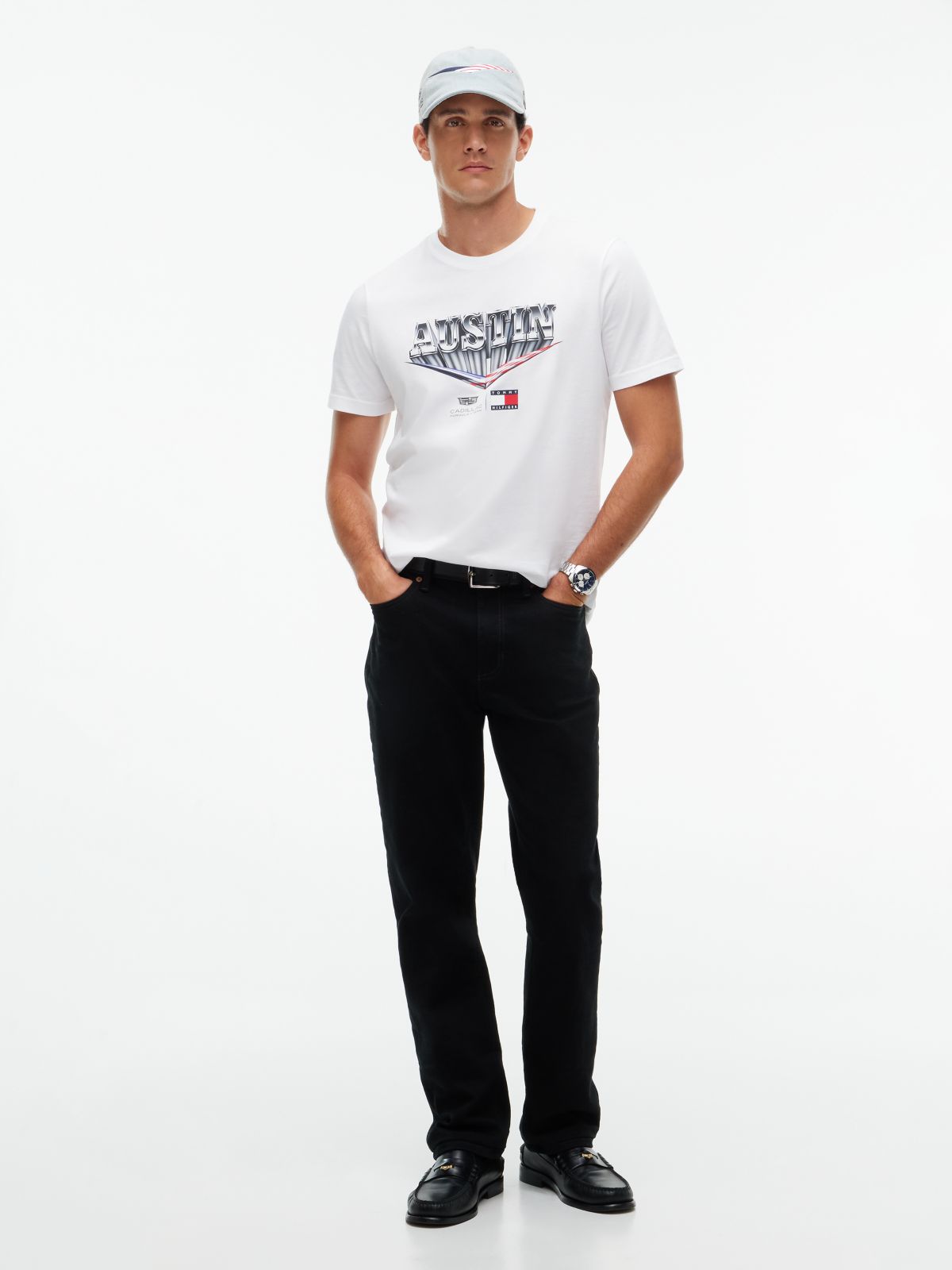 TH x Cadillac Formula 1® Team T-Shirt — White