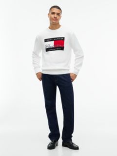 TH x Cadillac Formula 1® Team Flag Graphic Jumper — White 3