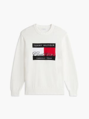white th x cadillac formula 1® team flag graphic jumper for adults gender inclusive tommy hilfiger