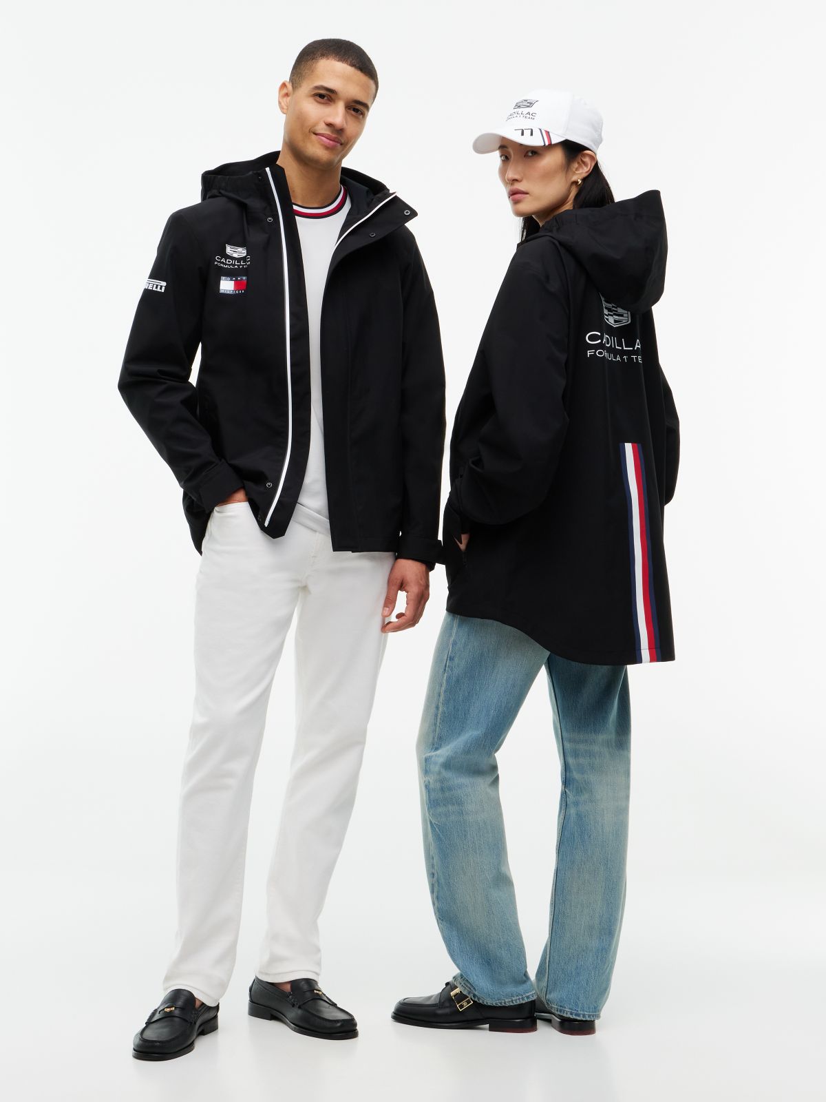 TH x Cadillac Formula 1® Team Tech Hooded Jacket — Black