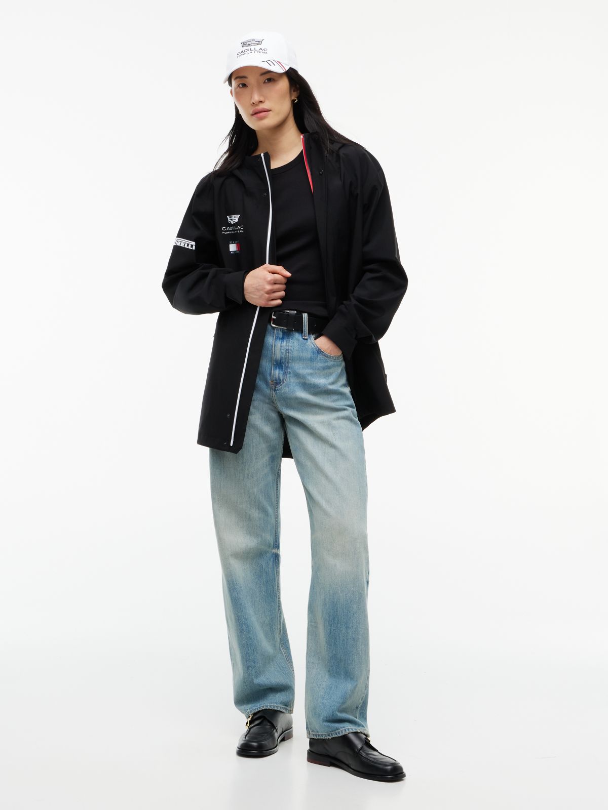 TH x Cadillac Formula 1® Team Tech Hooded Jacket — Black