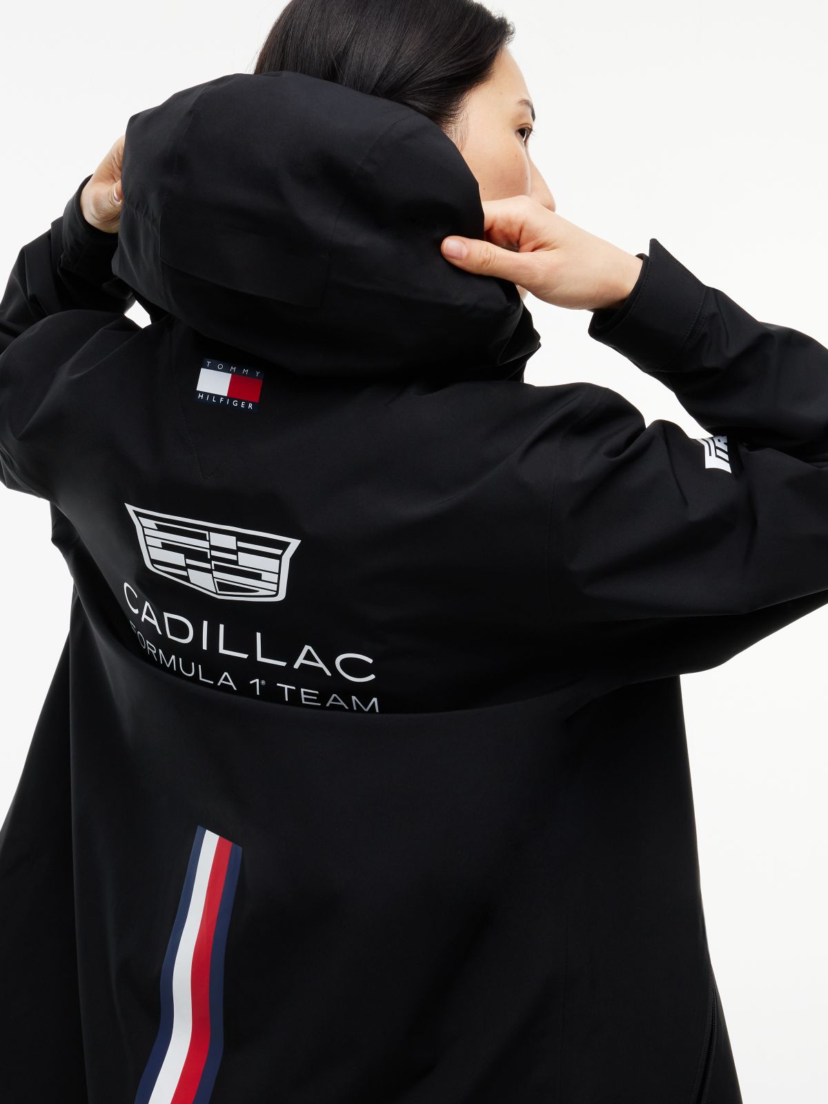 TH x Cadillac Formula 1® Team Tech Hooded Jacket — Black