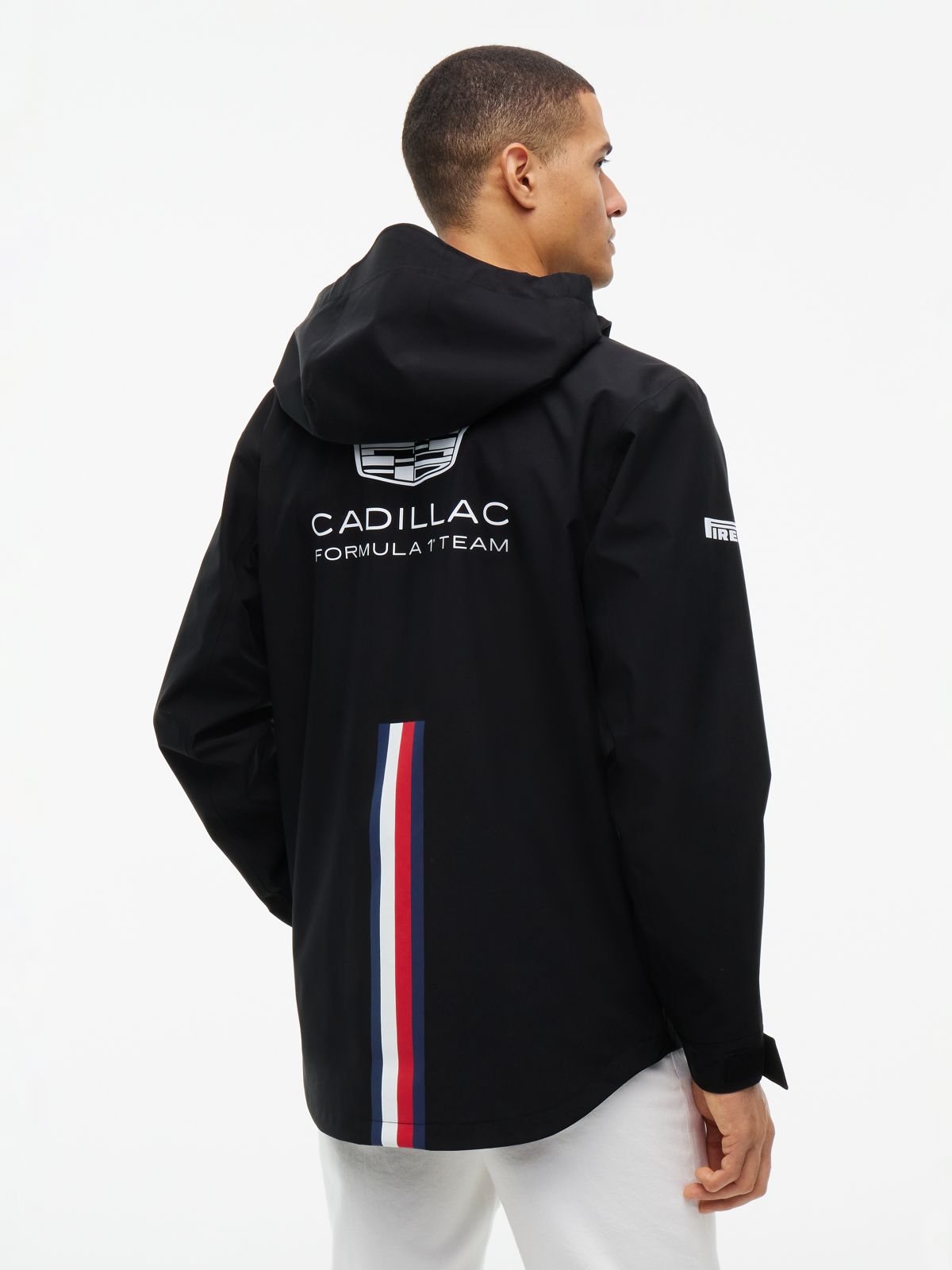 TH x Cadillac Formula 1® Team Tech Hooded Jacket — Black