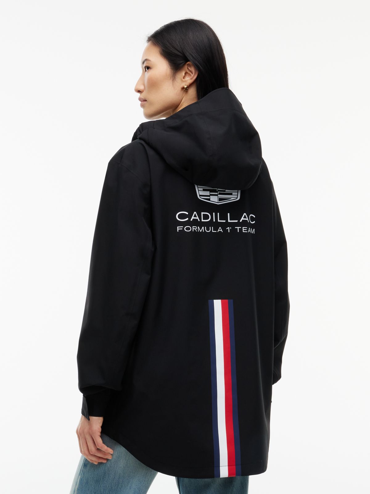 TH x Cadillac Formula 1® Team Tech Hooded Jacket — Black