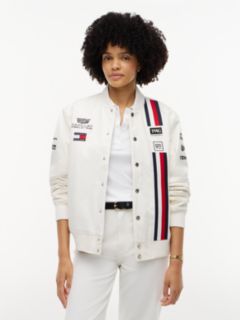TH x Cadillac Formula 1® Team Varsity Jacket — White 2